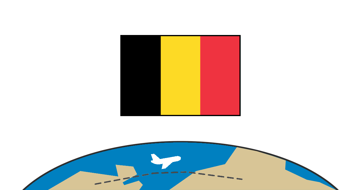 Belgium : flights, airlines and connected countries
