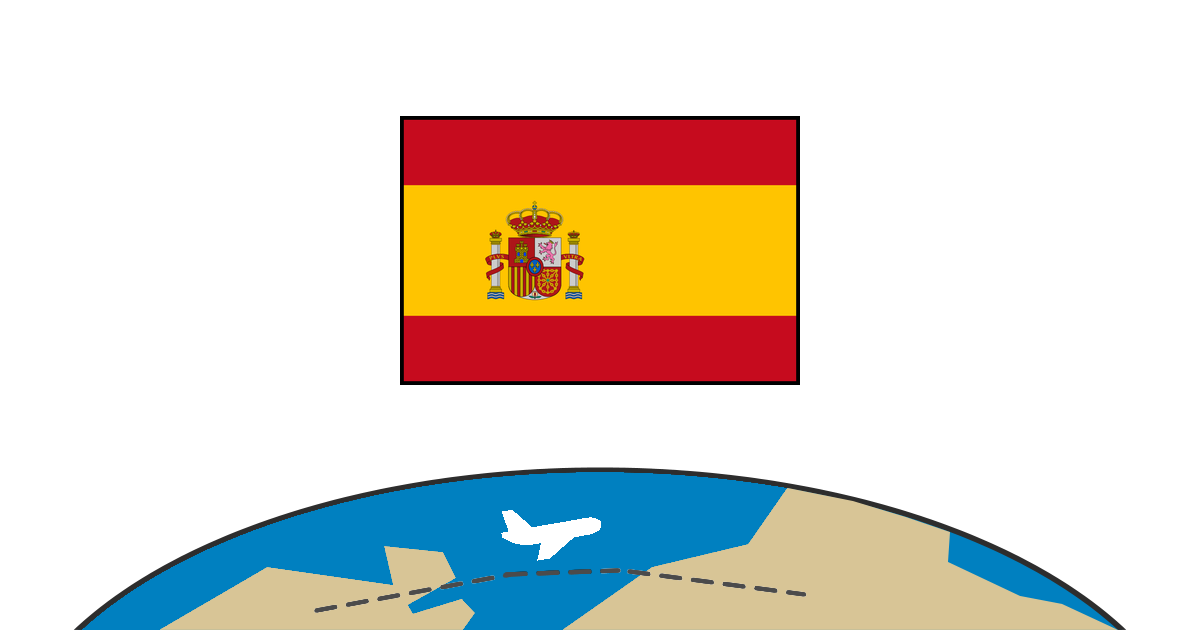 Spain : flights, airlines and connected countries