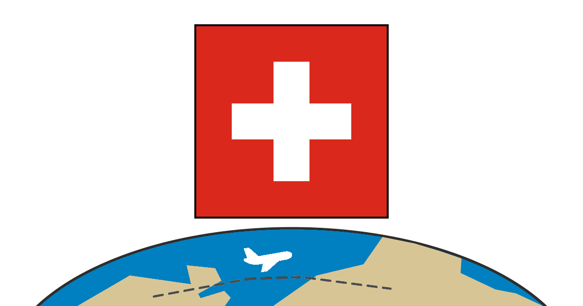 Switzerland : flights, airlines and connected countries