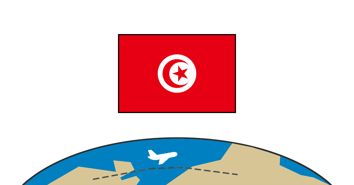 Tunisia : flights, airlines and connected countries